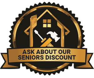 Ask About Our Seniors Discount badge